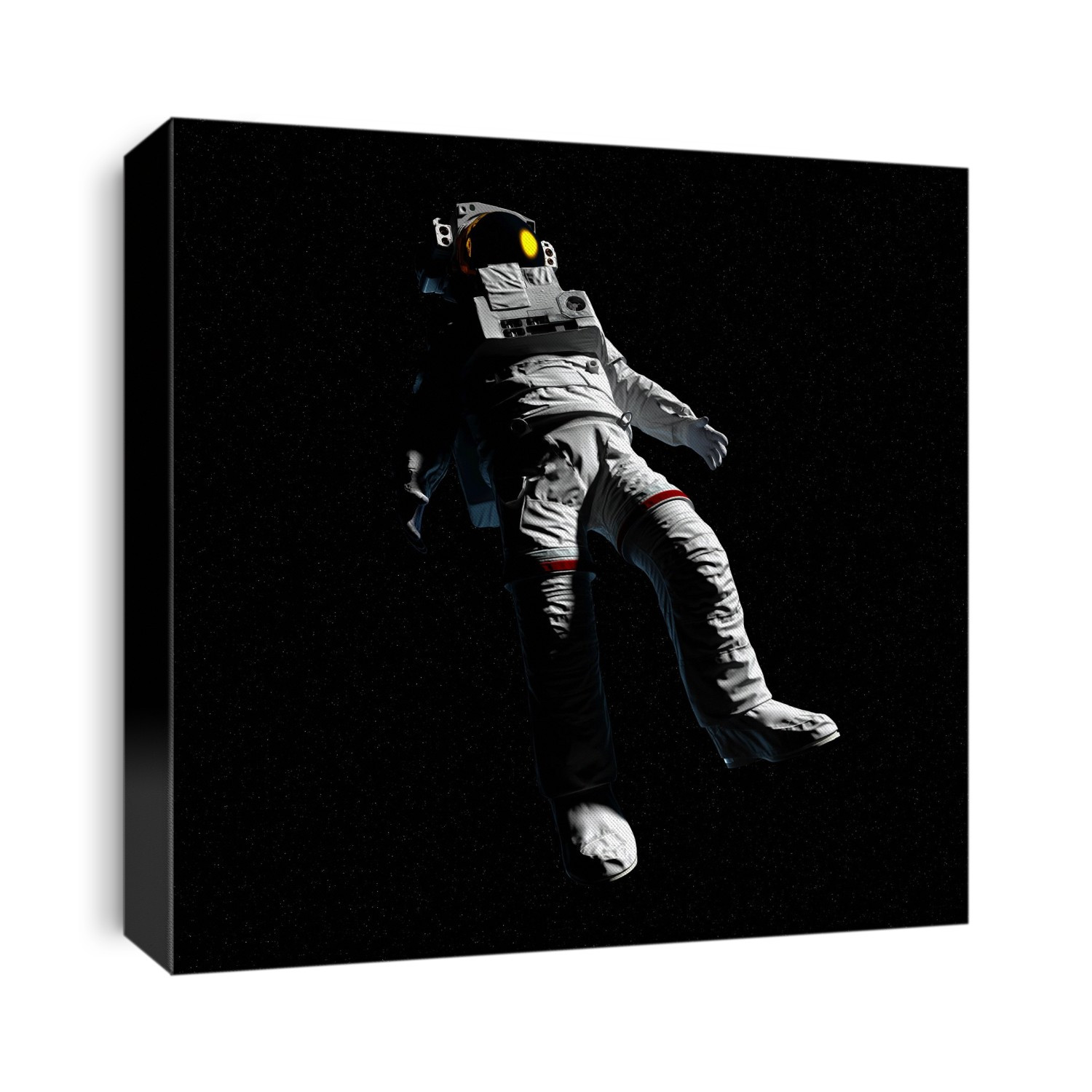 Astronaut in space, illustration.