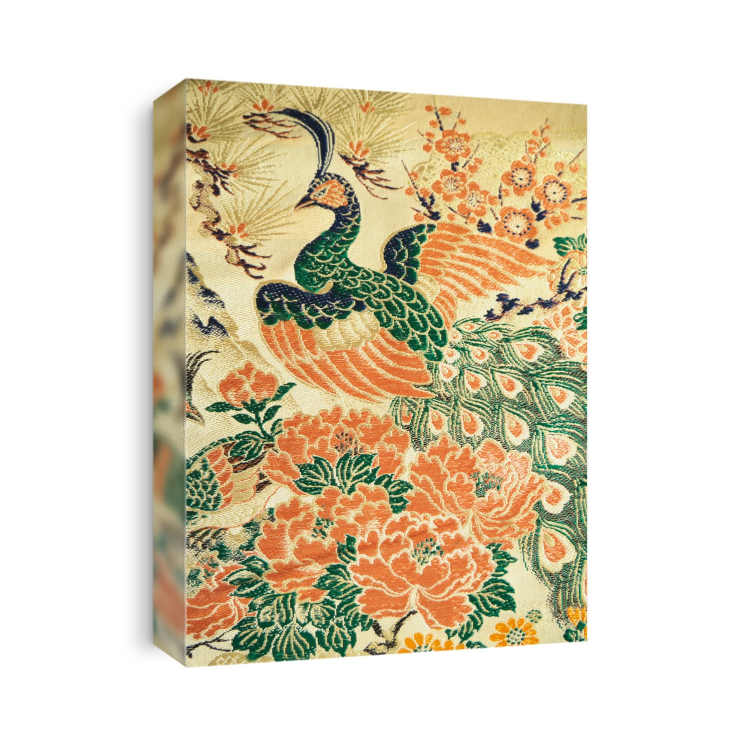 The pattern of the kimono