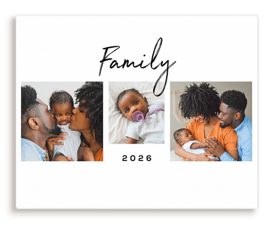 Family Trio Canvas Collage | CanvasWorld