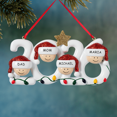 2026 Holiday Family Ornament