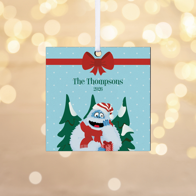 Rudolph® Bumble™ Square Ornament
