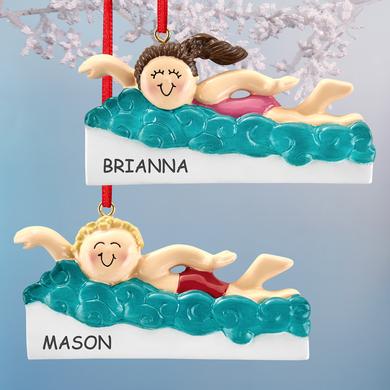 Aquatic Champion Personalized Ornament