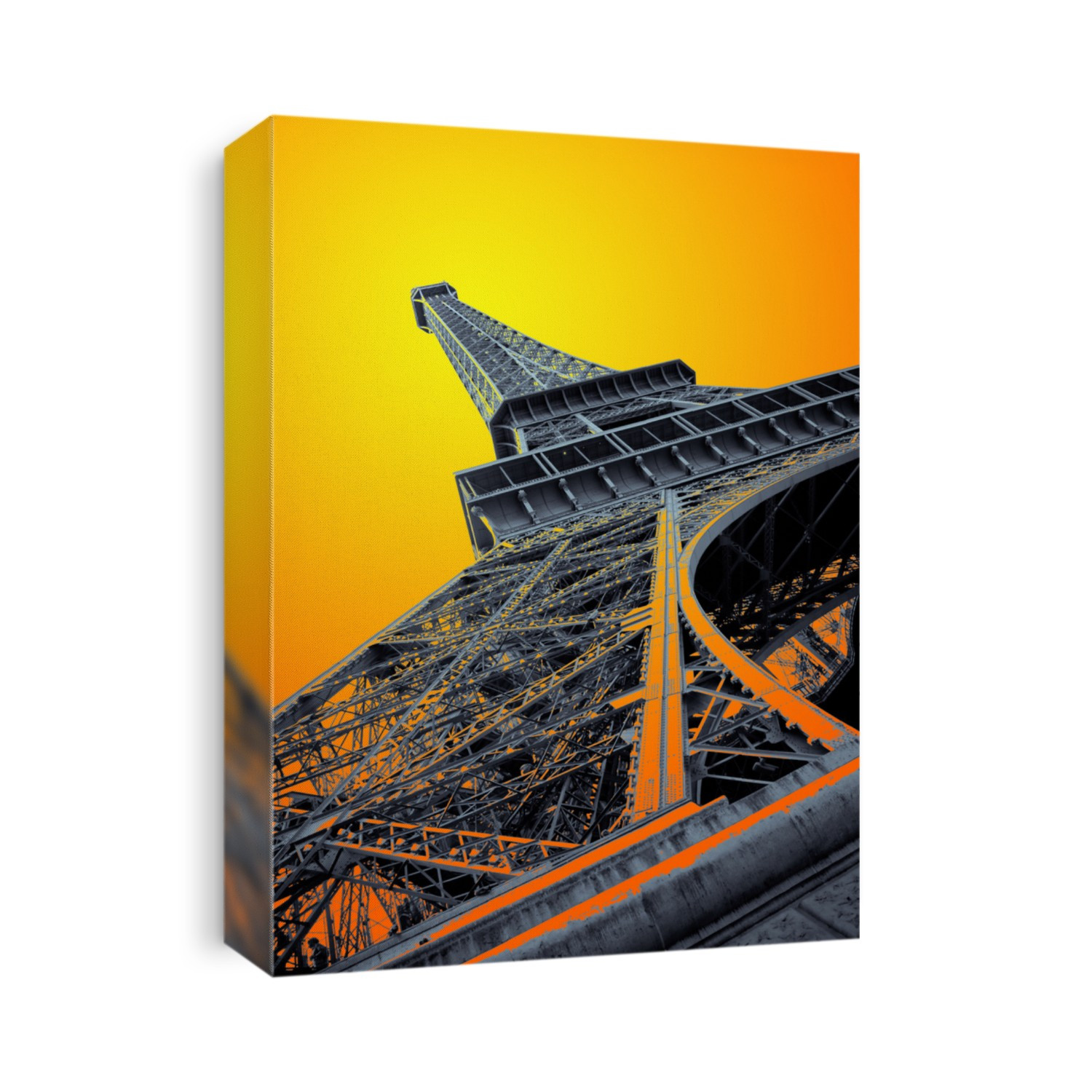 artistic picture of the Eiffel tower