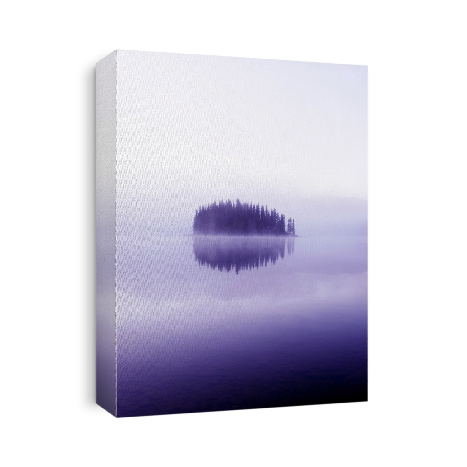 Trees Across A Calm Lake