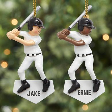 Baseball Player Ornament