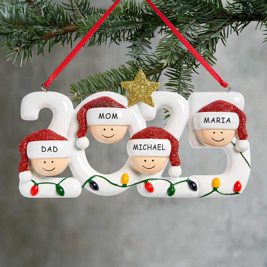 2025 Holiday Family Ornament