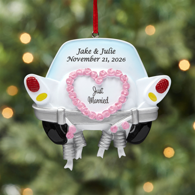 Just Married Ornament