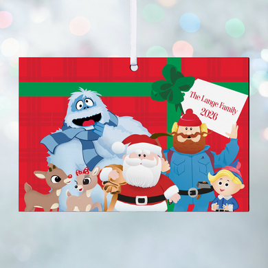 Rudolph® Rectangle Ornament