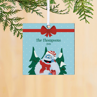 Rudolph® Bumble™ Square Ornament
