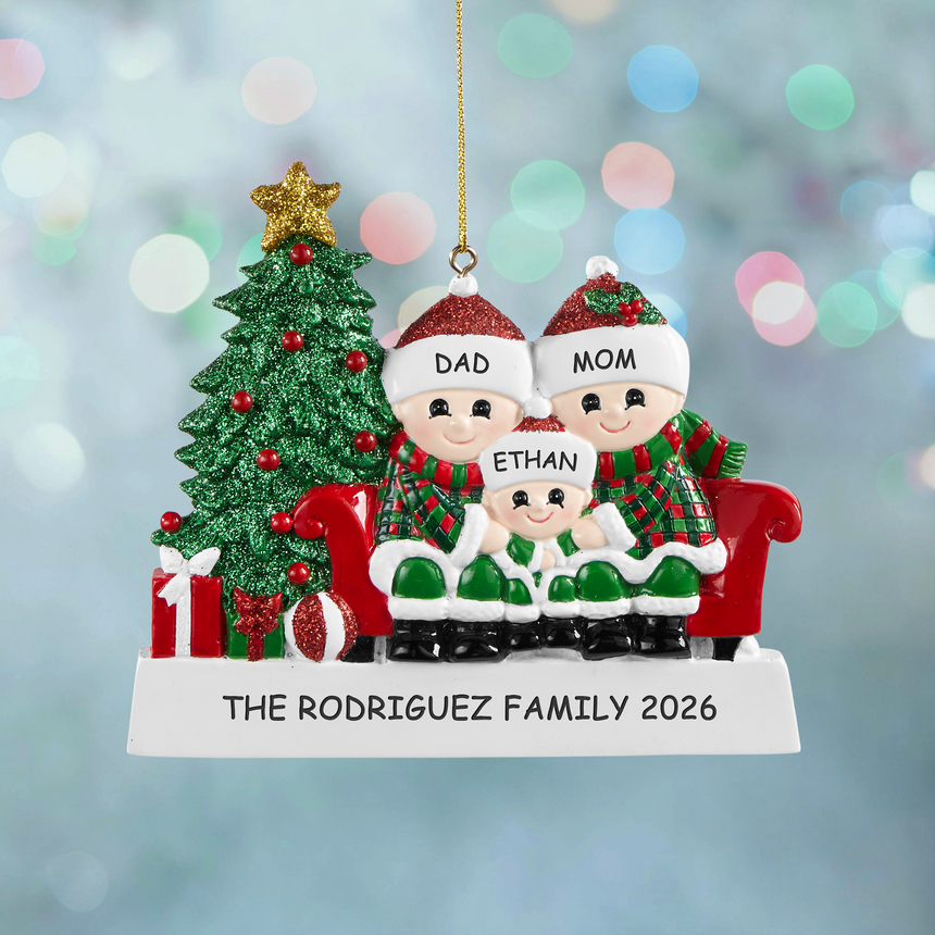 Comfy Cozy Family Ornament