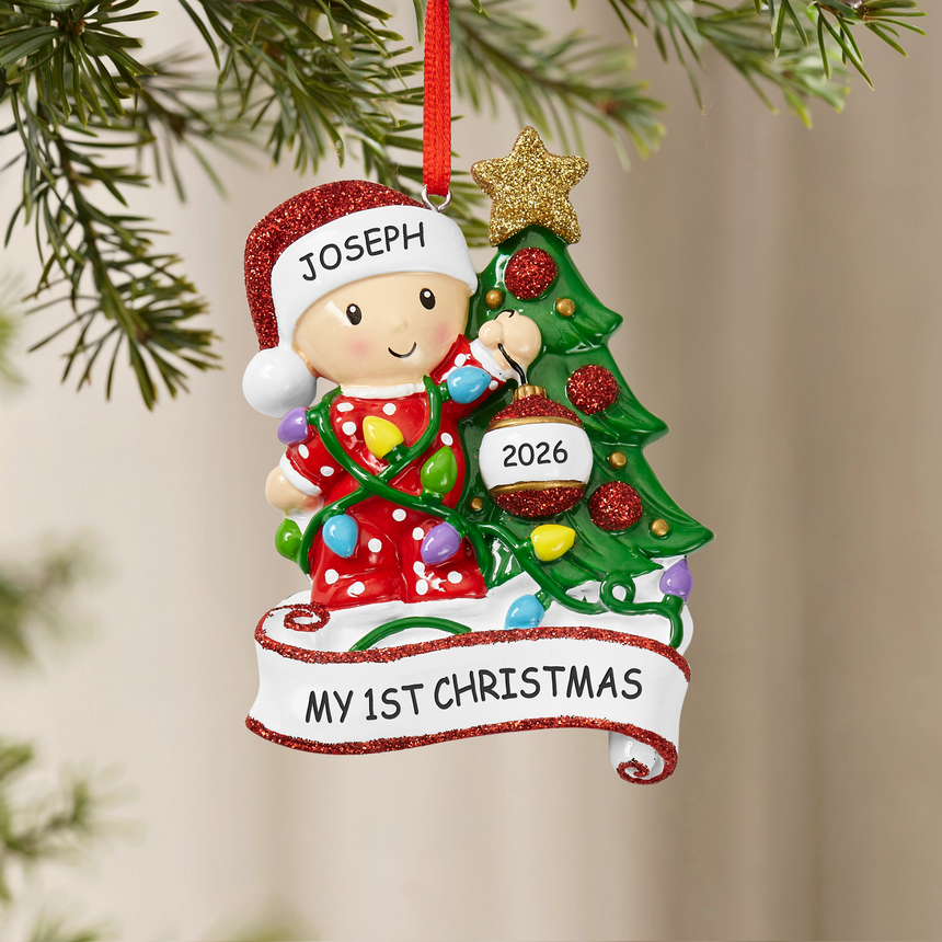 Wrapped in Lights Ornament