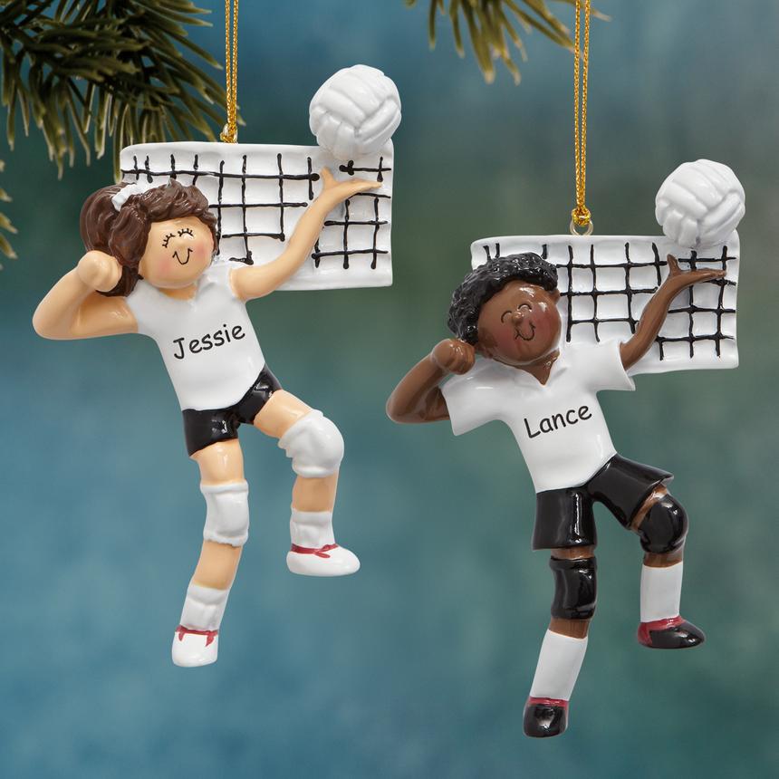 Volleyball Player Ornament