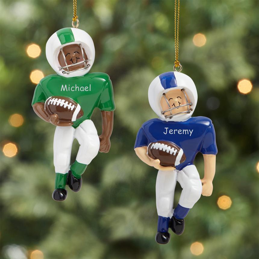 Football Player Ornament