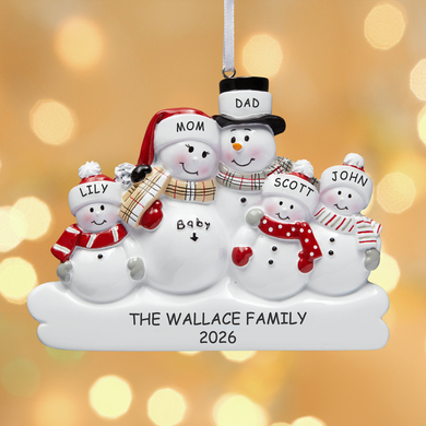 We're Expecting Family Ornament