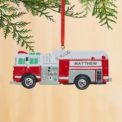 Fire Engine Ornament