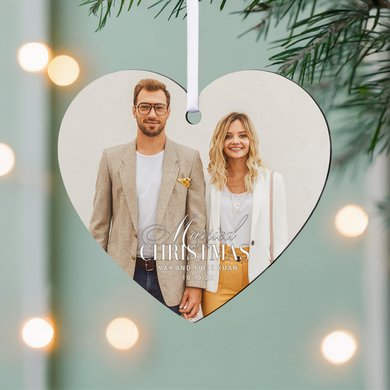 Photo Heart Ornament