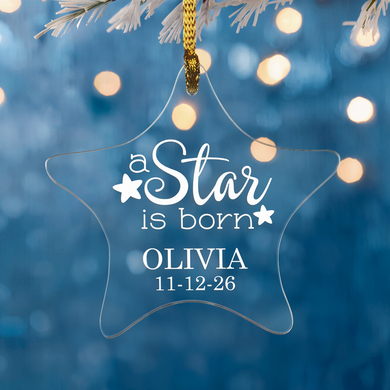 A Star is Born Ornament