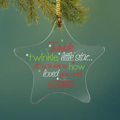 Twinkle My Little Star Ornament