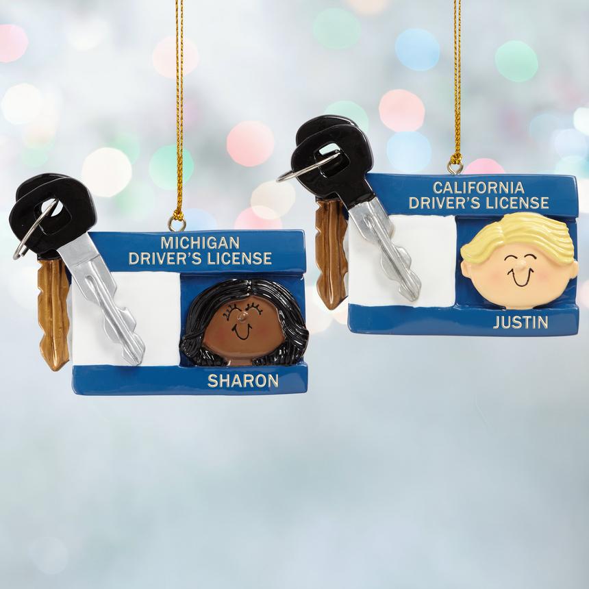 Drivers License Ornament