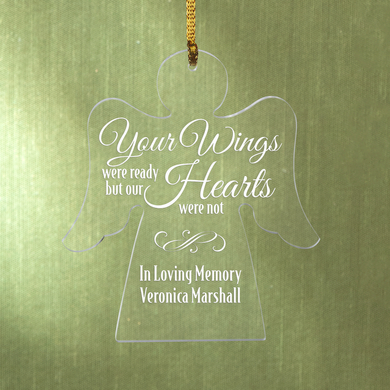 Your Wings Angel Ornament