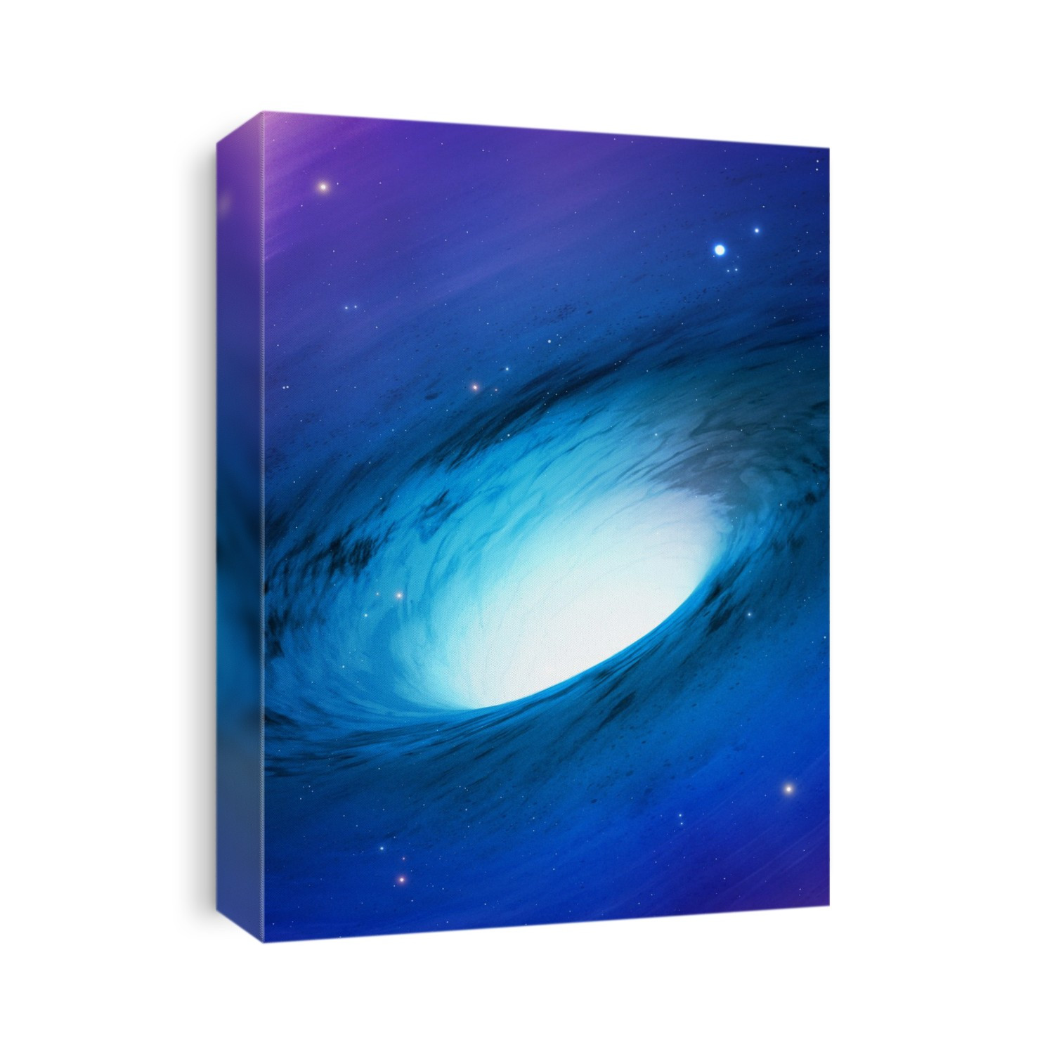 A white hole is a theoretical solution to Einstein's field equations - a region which cannot be entered at all from the outside. In a sense, therefore, they are the time-reversed opposites of black holes. The theory suggests that a black hole is connected to a white hole via a tunnel called an Einstein-Rosen bridge (wormhole). Matter falls into the black hole and is expelled via the white one. Some theorists even argue that the Big Bang itself is a white hole, gushing out matter and creating a new universe while, on the other end, invisible and unreachable, is a black hole in a totally different universe.