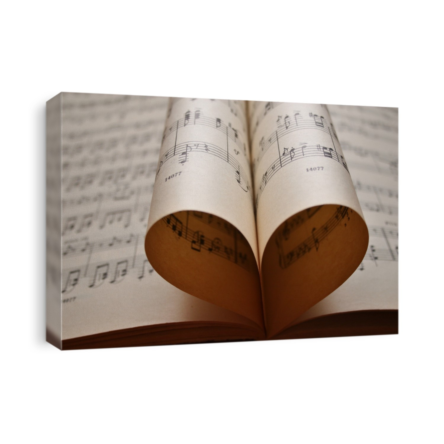 heart music notes
