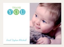 baby thank you cards simply to impress