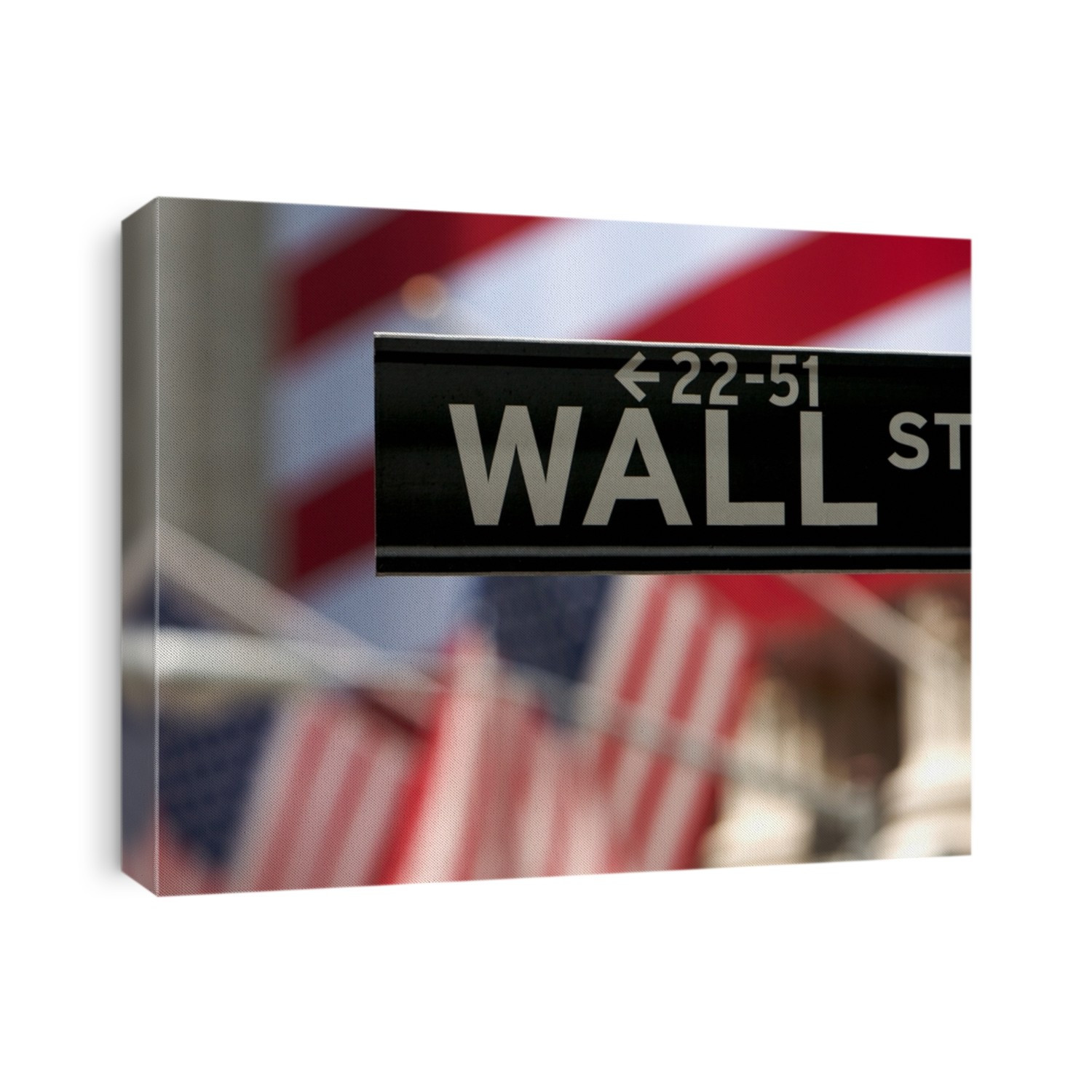 Wall Street sign in New York City