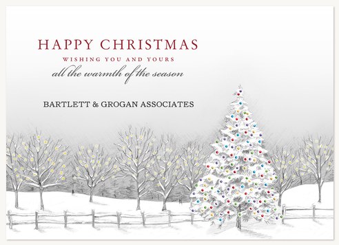 Pen & Ink Christmas Cards for Business