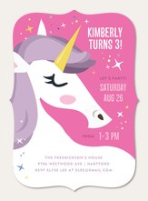 girl birthday invitation
