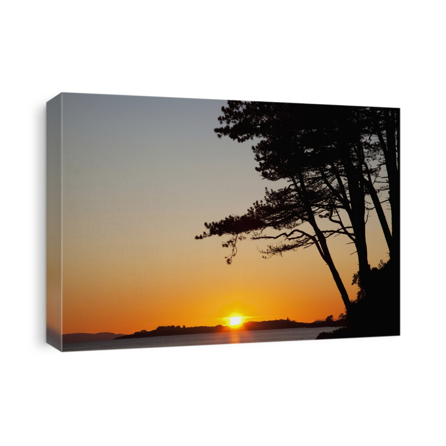 Sunset Over Kenmare Bay Near Blackwater; County Kerry Ireland