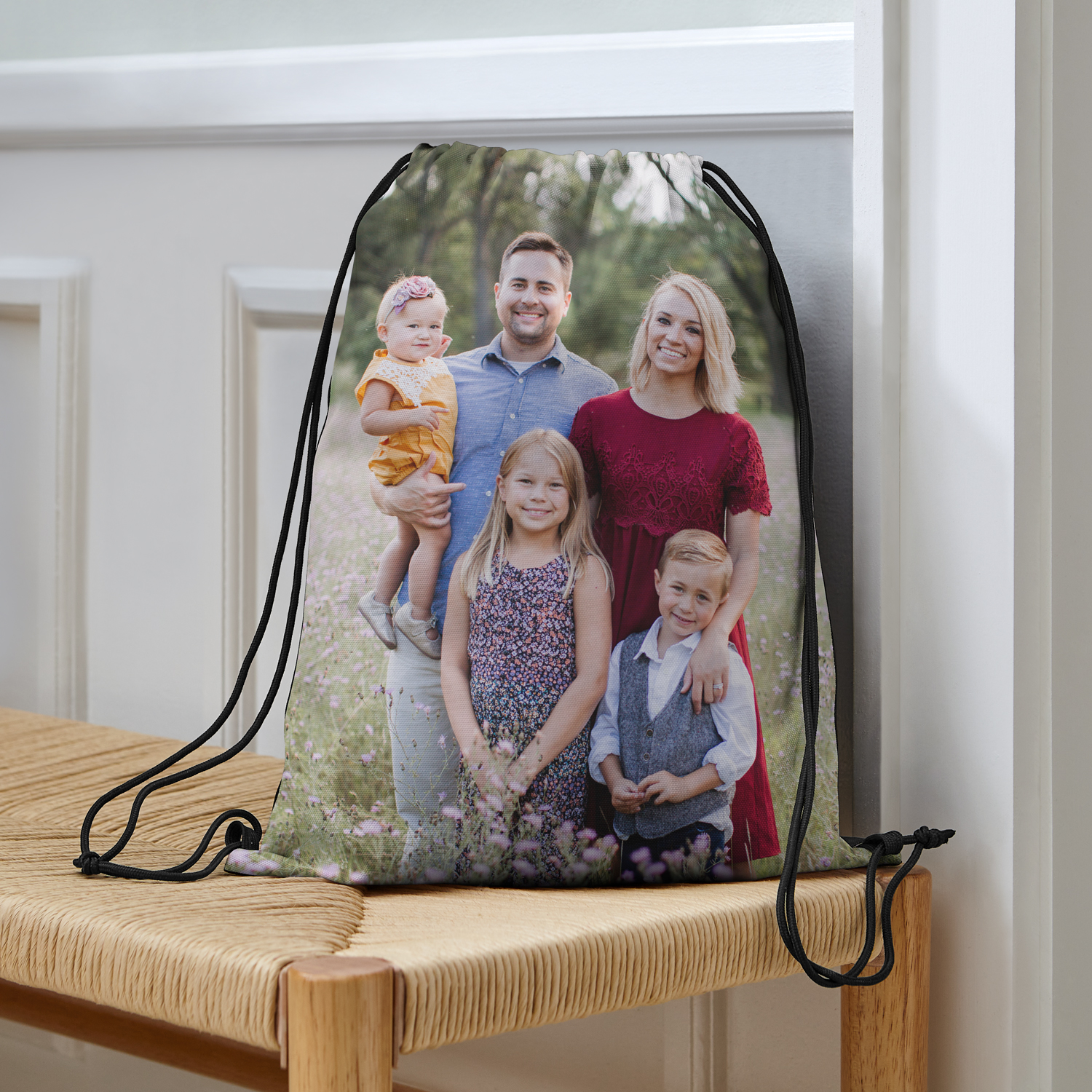 SnapSack Photo Drawstring Bag