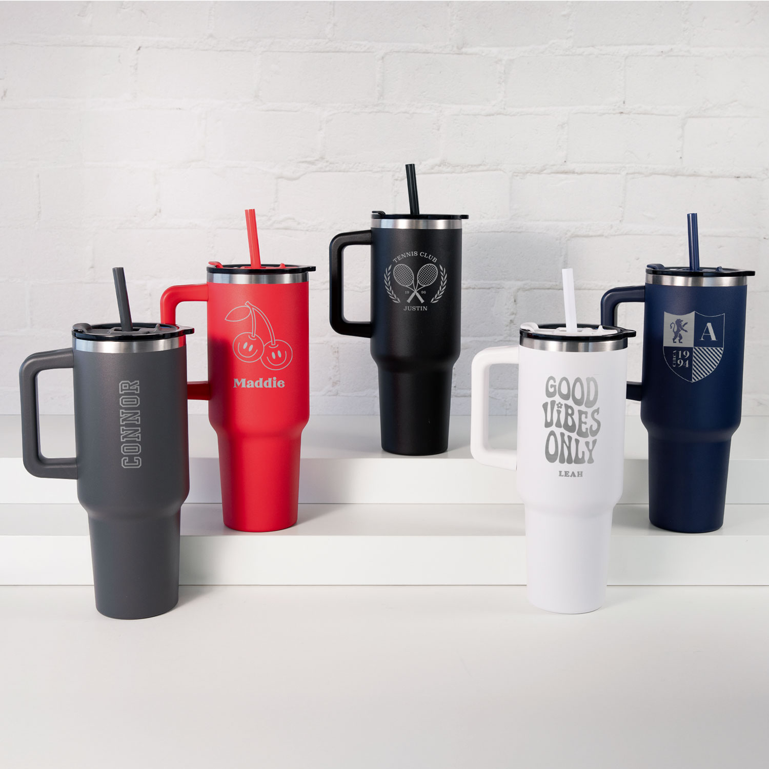 Pinnacle 40 oz Straw Tumbler