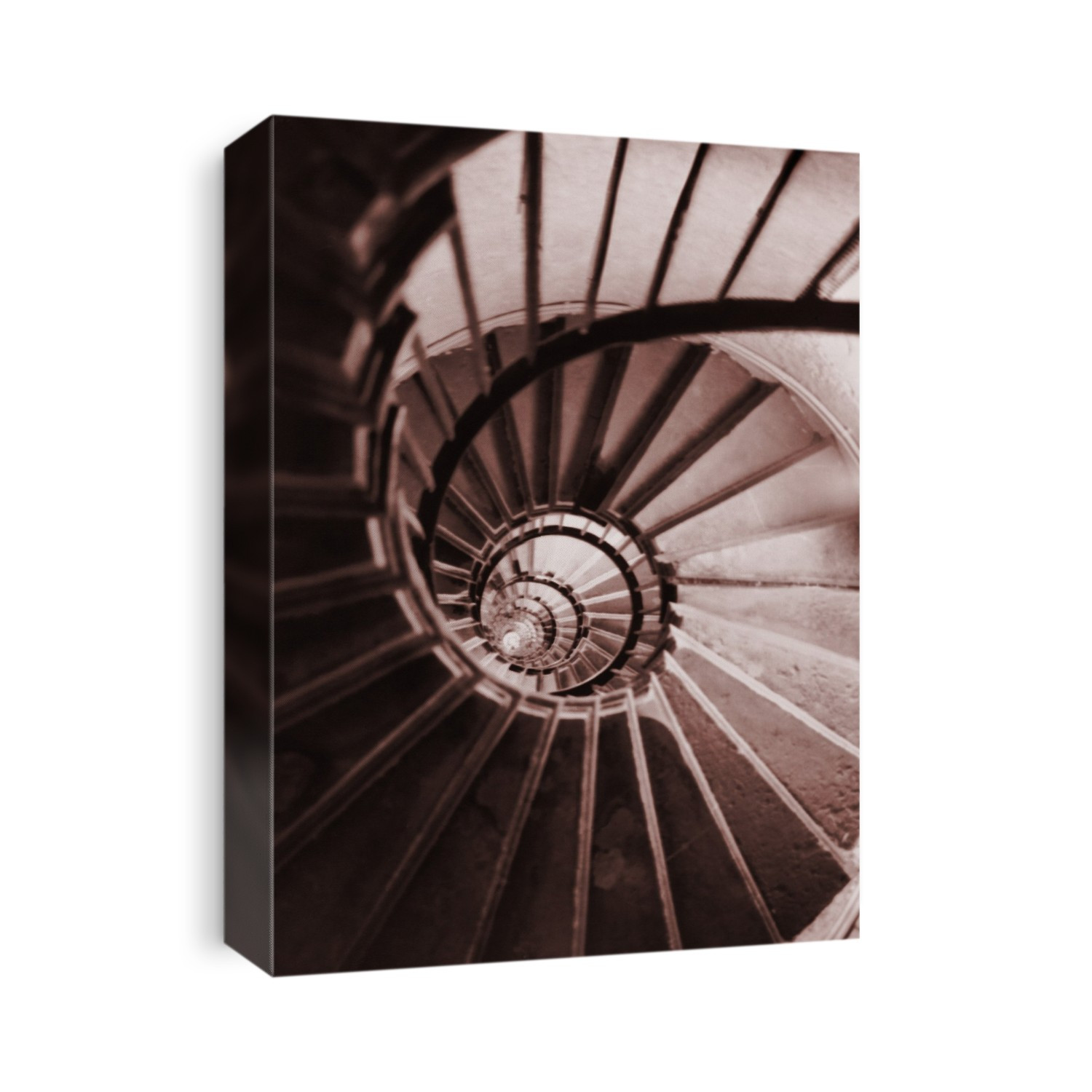 Spiral staircase.