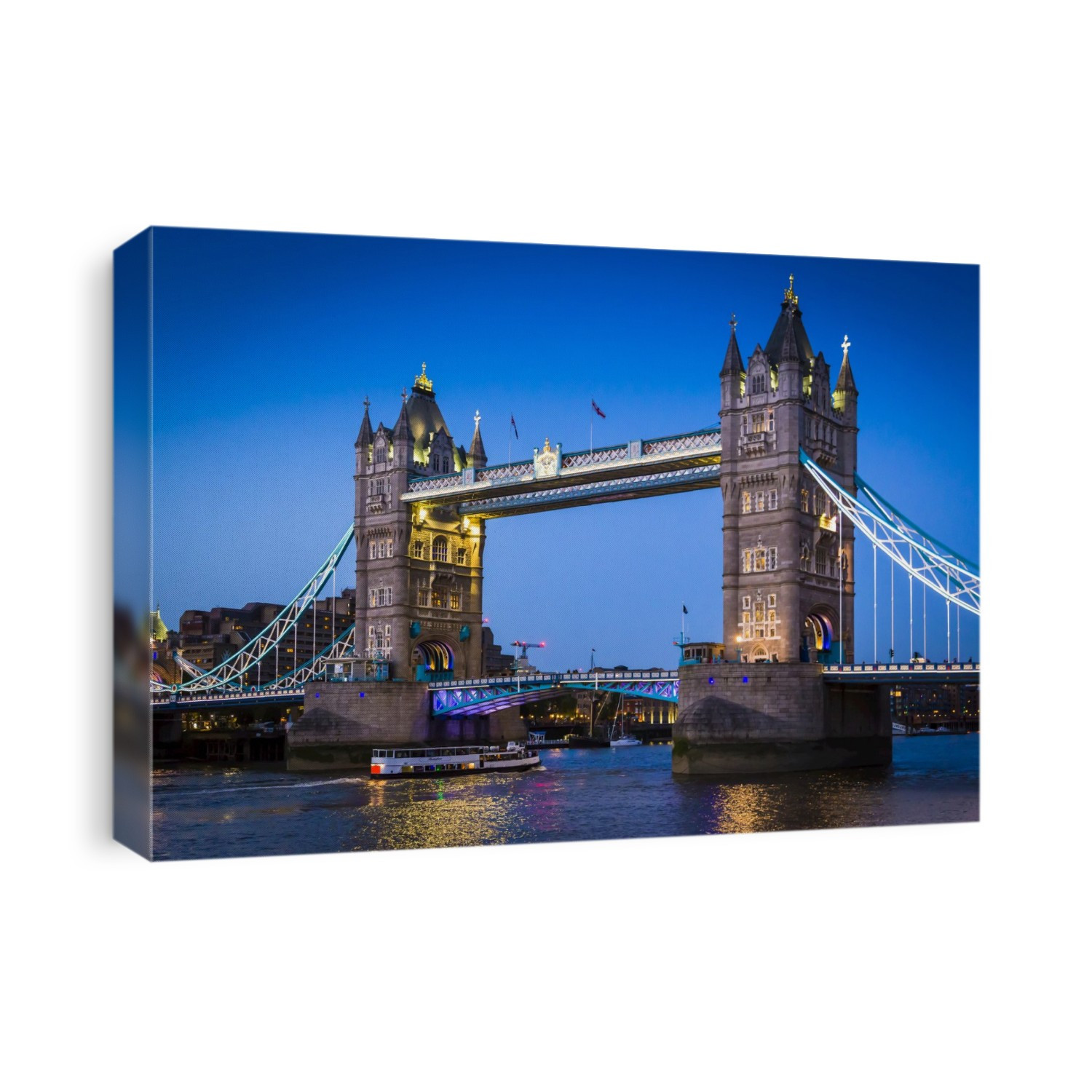 Tower Bridge at Dusk, London, England, United Kingdom