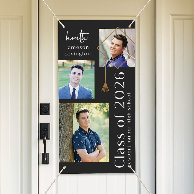 Turning the Tassel Graduation Photo Banner