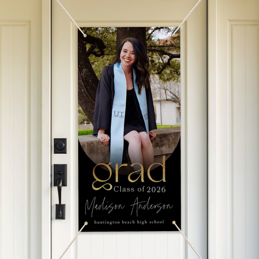 Celebrating Success Graduation Photo Banner