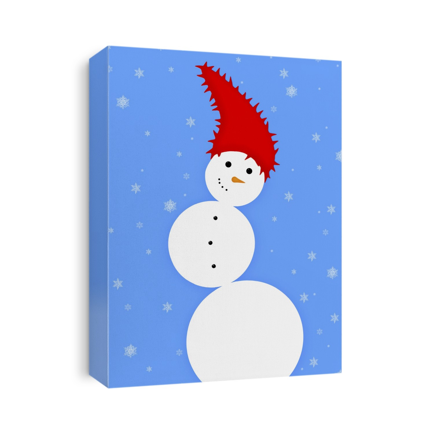 Illustration Of A Snowman