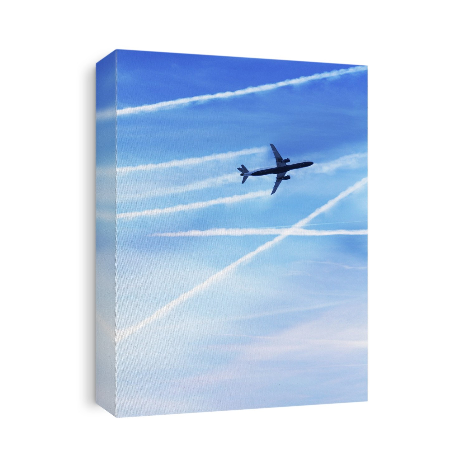 Air travel, computer artwork.