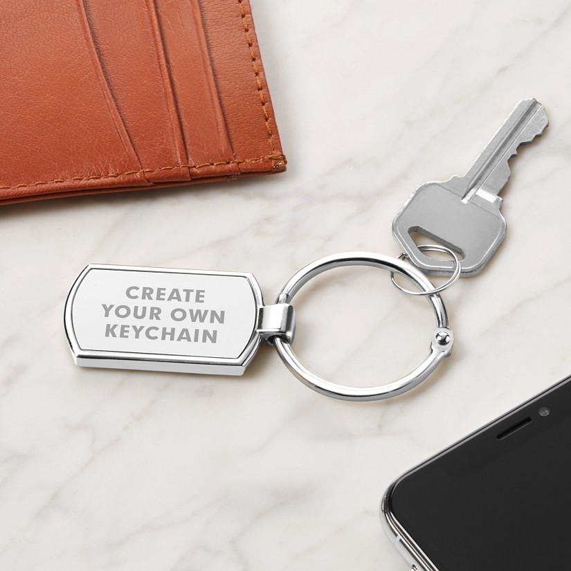 Create Your Own Dog Tag Keychain