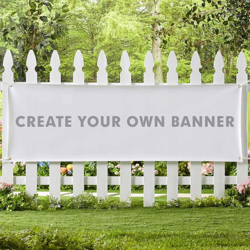 Create Your Own Horizontal Banner