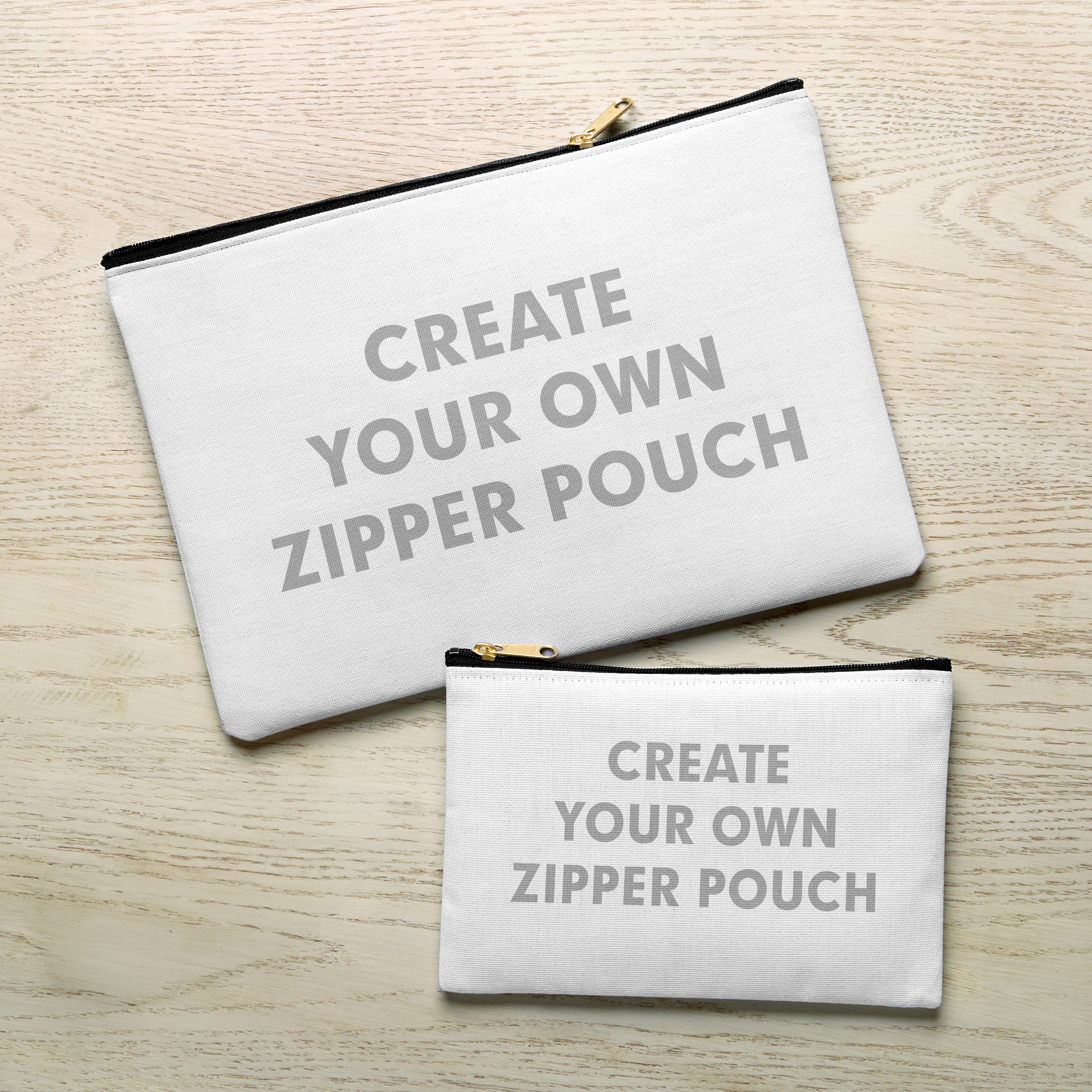 Create Your Own Zipper Pouch
