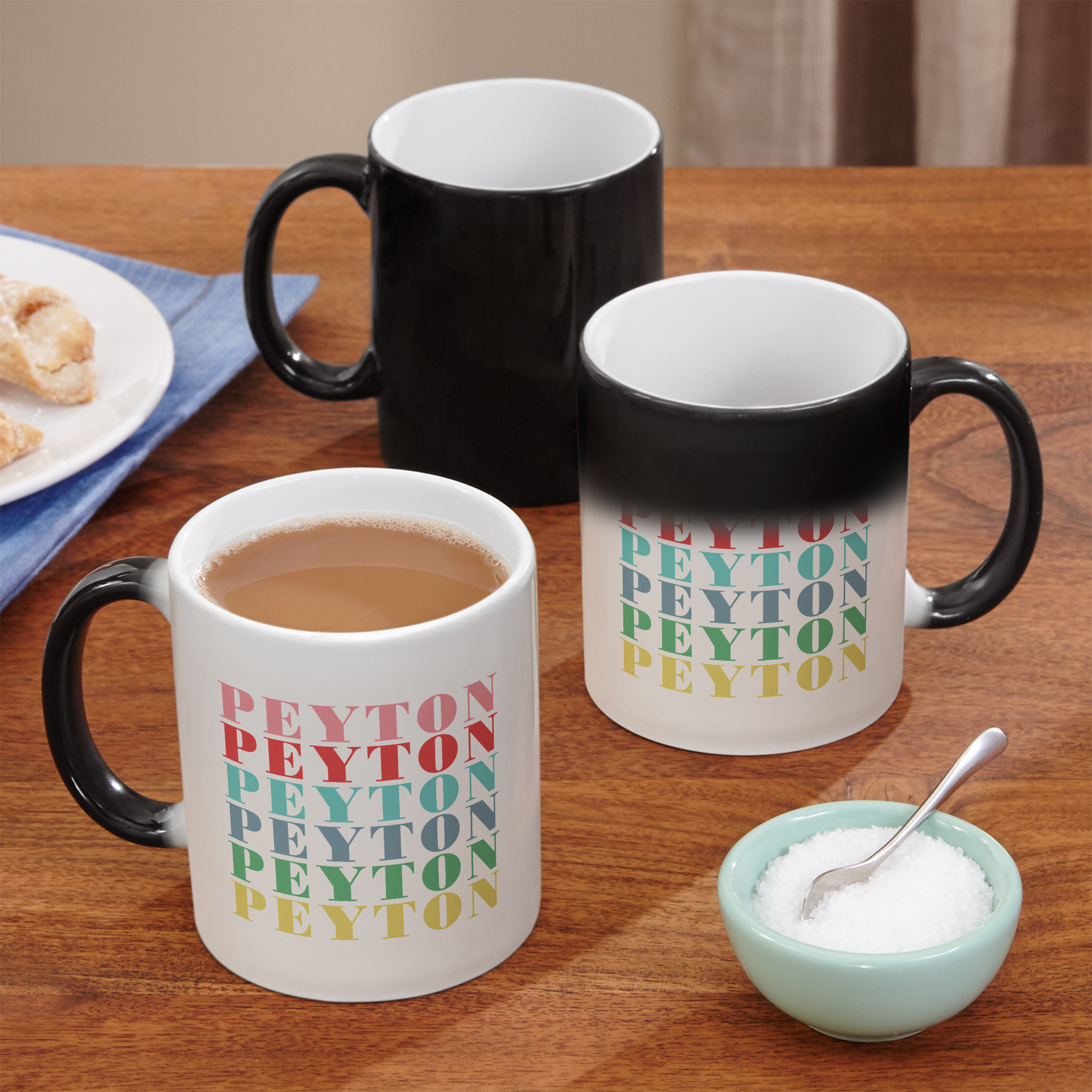 Colorful Name Color Changing Mug