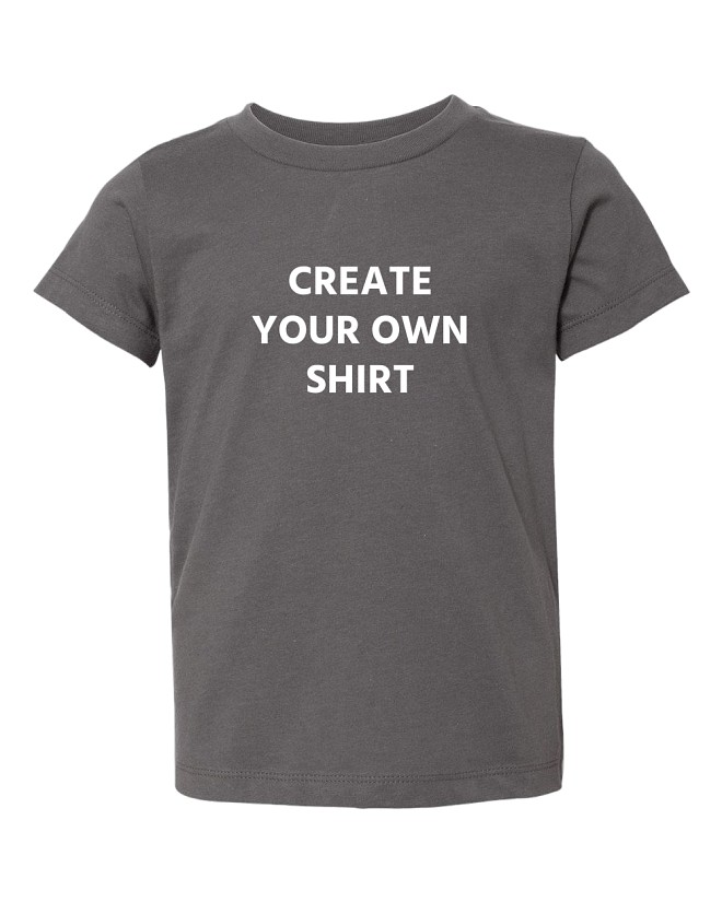 BELLA+CANVAS Toddler Create Your Own T-Shirt