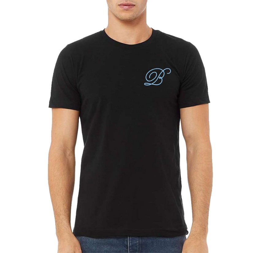 BELLA+CANVAS Unisex Pocket Initials T-Shirt