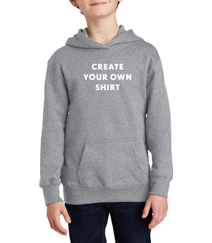 Port + Company Youth Create Your Own Hoodie Sweatshirt