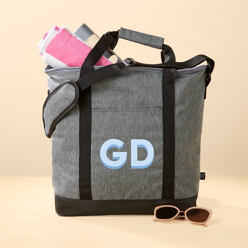 Shadow Monogram Villa Tote Bag Cooler
