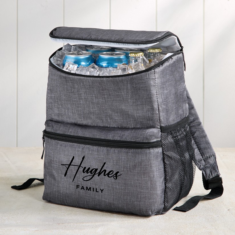 Family Name Excursion Backpack Cooler