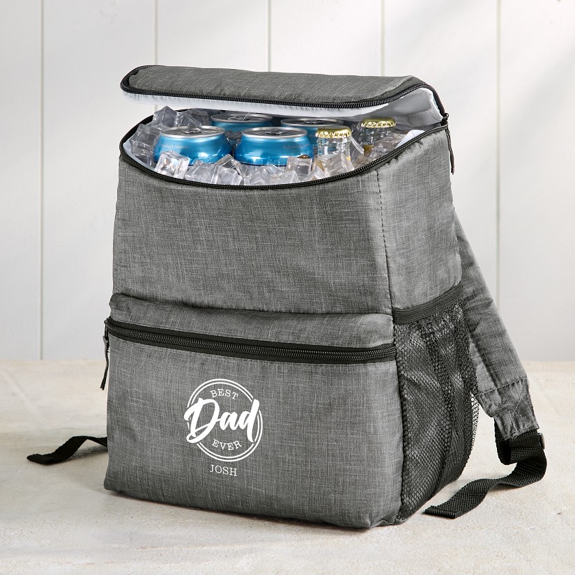 Best Dad and Best Mom Excursion Backpack Cooler
