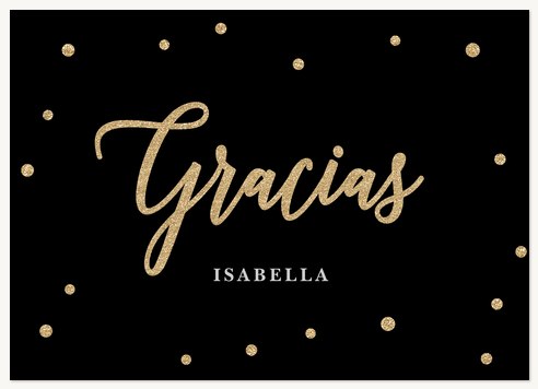 Quinceañera Thank You Cards, So Posh Design